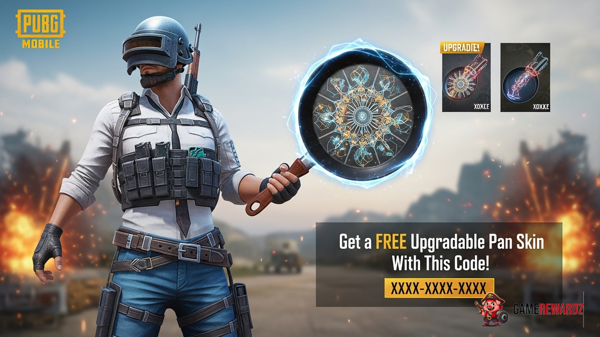 PUBG Mobile: Get a FREE Upgradable Pan Skin With This Code!